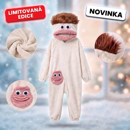 Pyžamový overal Příšerka