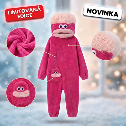 Pyžamový overal Příšerka